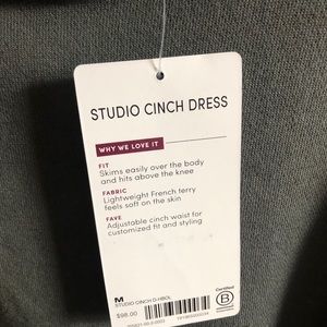 NEW with tags Athleta studio cinch dress
